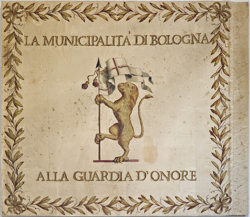 Risorgimento Museum - Standard of the Guard of Honor (back)