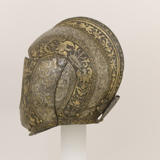 Close-Helmet of Vicenzo I Gonzaga (1562–1612), Duke of Mantua