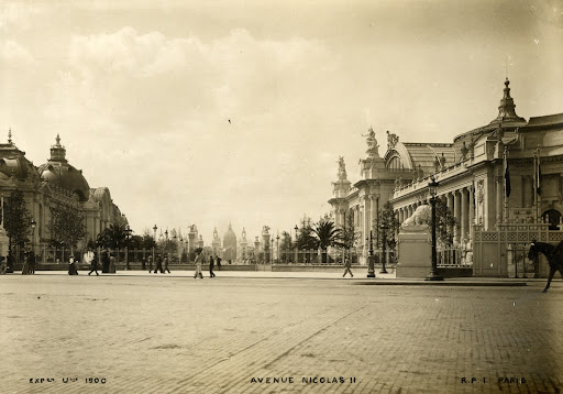 1900 Universal Exhibition. Avenue Nicolas II.