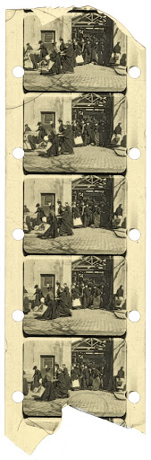 La sortie des usines Lumière à Lyon - Pellicule