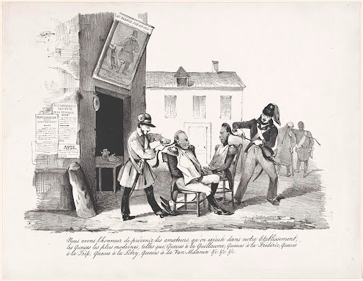 Luikse barbier, 1830