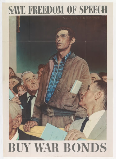 Save Freedom of Speech / Buy War Bonds