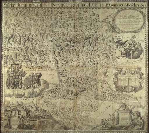 Styriae Ducatus Fertilissimi Nova Geographica Descriptio