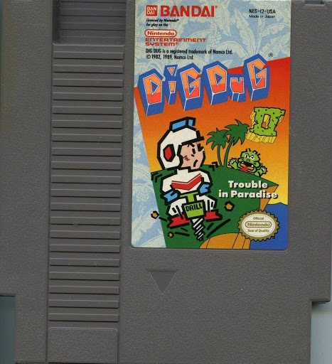 Video game:Nintendo Dig Dug: Trouble in Paradise