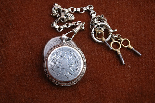 English Ruby Pocket Watch