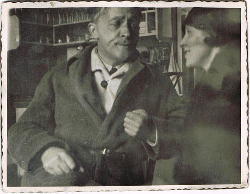 Witkacy with Asymmetrical Lady in Zakopane