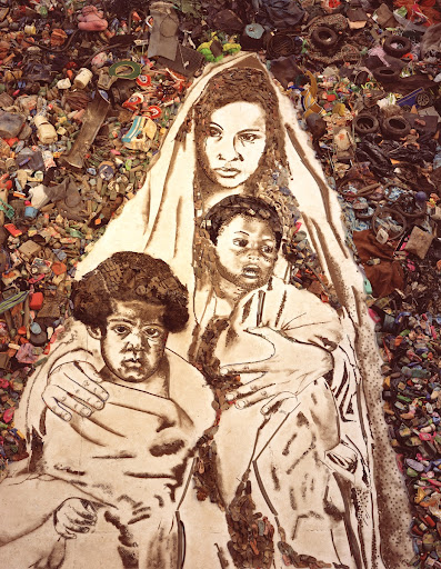 Pictures of Garbage: Mother and Children (Suellen)