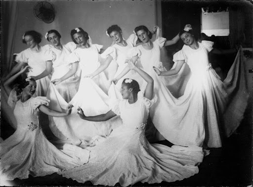 Alunas da Escola Rivadávia Correa