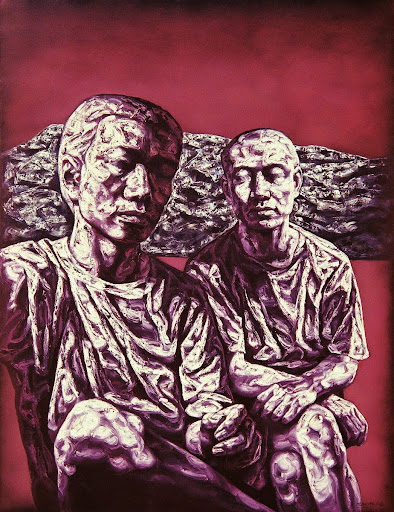 "Conversing with the Moon-He Sen Solo Exhibition": Accumulation Without Words