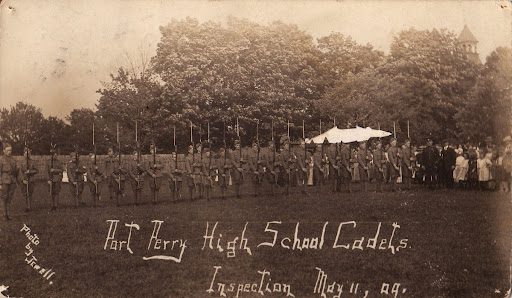 Port Perry High School Cadet Inspection
