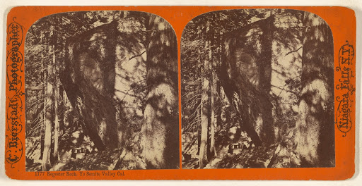 Regester [sic] Rock. Yo-Semite Valley Cal. (Full Front)