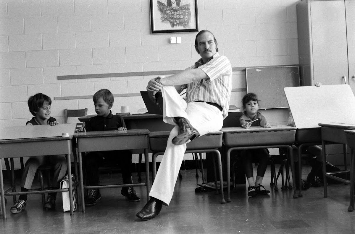 Male First Grade Teacher