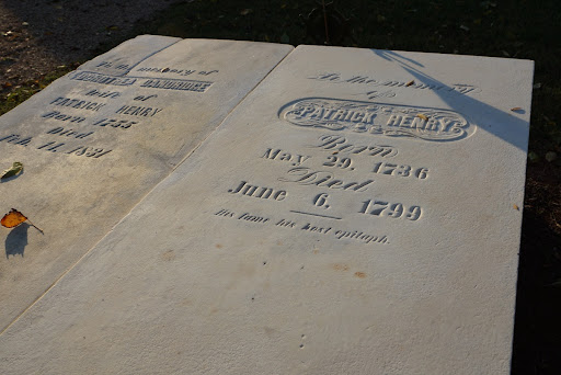Graves of Patrick Henry and Dorothea Dandridge