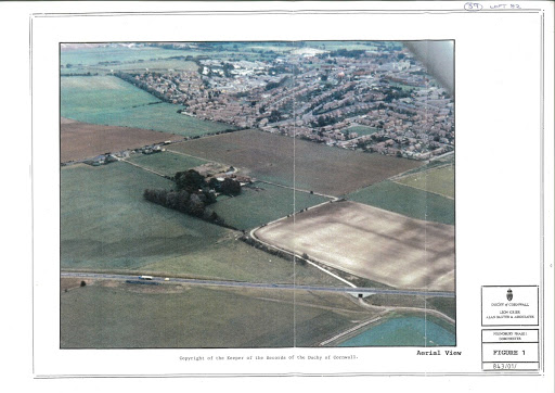 Aerial photo of phase 1