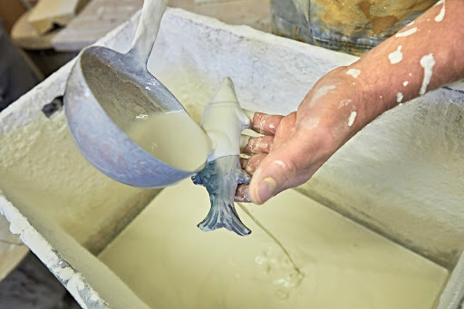 Halbfayence - Technik