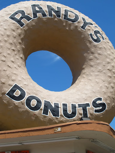 SPACE INVADER, randy's donuts, Johanna Kolodny