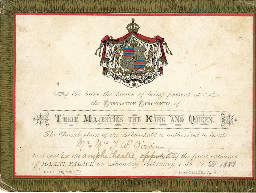Coronation Invitation