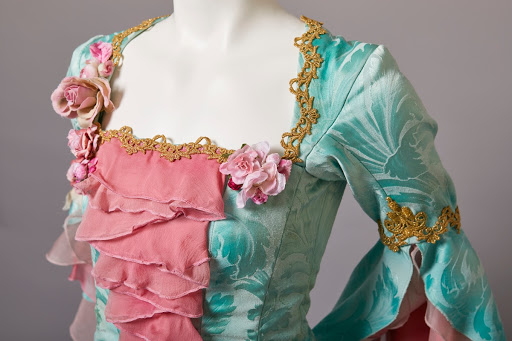 Detail of a costume for a Garland Dancer in David McAllister's The Sleeping Beauty