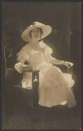 [Portrait of a Woman in White Dress]