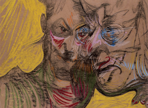 Wspólny portret Heleny i Teodora Białynickich-Birula