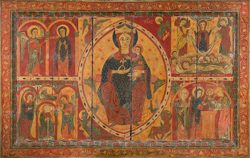 Frontal d'altar de la Mare de Déu del Coll