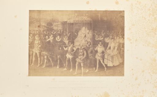 Queen Elizabeth Going to Hunsdon, by M. Garrard (Front)