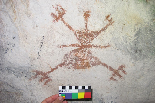 A warrior with fingers claw at Kabori Cave
