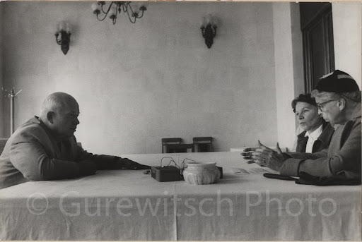 Eleanor Roosevelt and Nikita Khrushchev