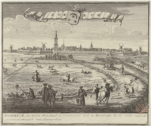 Gezicht op Dokkum