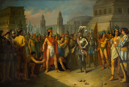 Detention of Guatimozin, Last Emperor of Mexico (Prisión de Guatimocín, último Emperador de Méjico)
