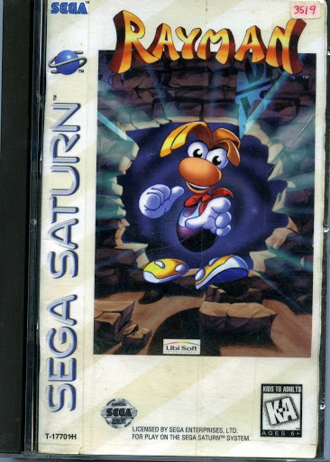 Video game:Sega Saturn Rayman