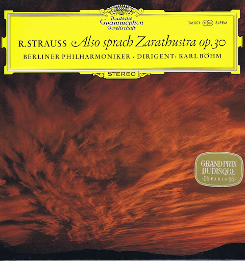Berlin Philharmonic with Karajan: Strauss - Also Sprach Zarathustra.