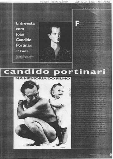 Candido Portinari na memória do filho: entrevista com João Candido Portinari 1ª parte