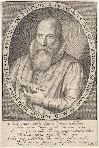 Portret van Franciscus Gomarus