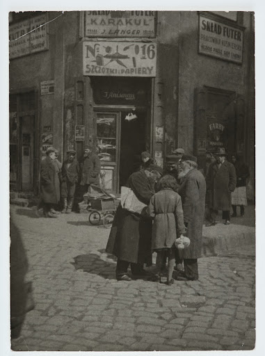 Fotografia ulicy w Sosnowcu przekazana przez anonimowego darczyńcę