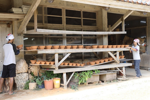 沖縄の焼物《乾燥》