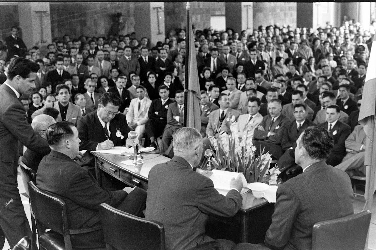 Paraguay And It's Leader Pres. A. Stroessner.