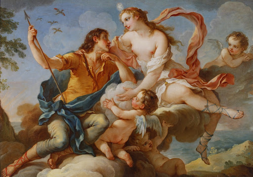 Vénus et Adonis ou Aurore et Céphale
