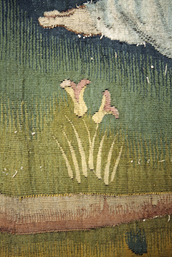 Septième trompette : l'annonce de la victoire, détail d'une fleur