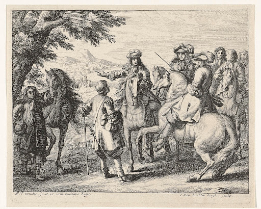 Aanvoerders te paard