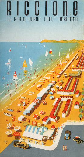 Riccione. The green pearl of the Adriatic leaflet page