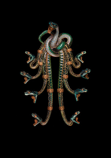 'Serpents' corsage ornament