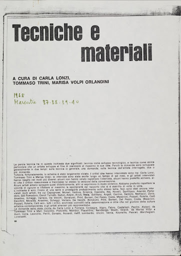 Materialità dell'opera d'arte, Oggetto 1