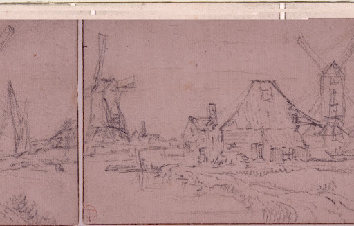 Landscape With Two Mills