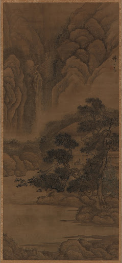 Reading in a Thatched Hut