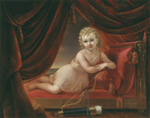 Portrait of a Child as Cupid William Paterson Van Rensselaer Jr. (1835-1854)