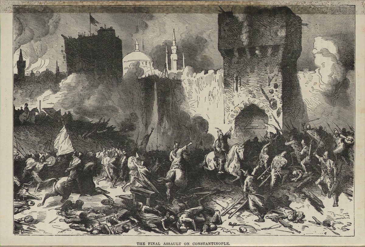 War 1453 Turks V Byzantium Fall Of Constantinople