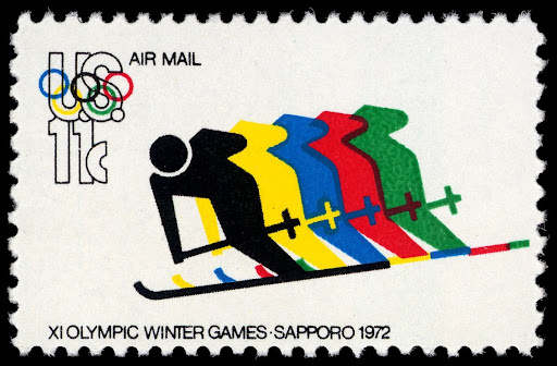 11c XI Olympic Winter Games - Sapporo 1972 stamp