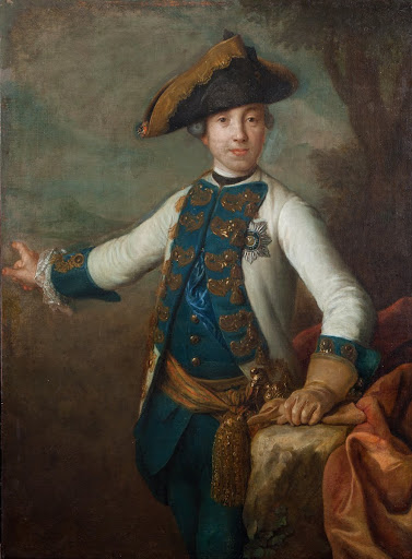 Портрет великого князя Петра Федоровича.