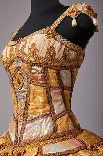 Detail of tutu for the Lead Dryad in Rudolf Nureyev's Don Quixote